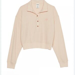 Women's Pink thermal sleep shirt